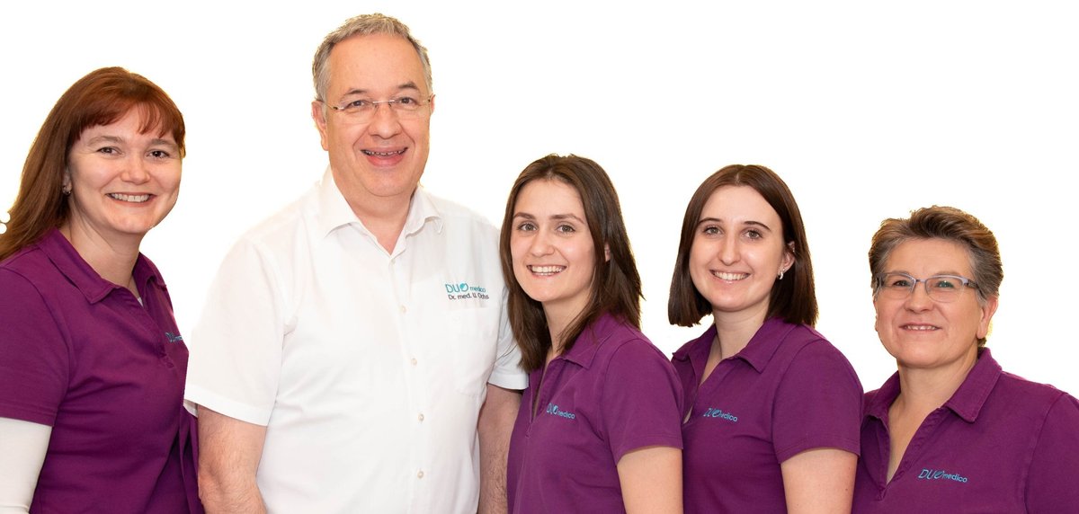 Das Praxisteam von DUOmedico